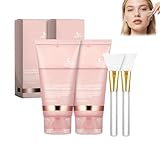 2 Stück Collagen Maske Overnight Wrapping,Bio Collagen Face Mask,Peel-Off Maske für Strahlende...
