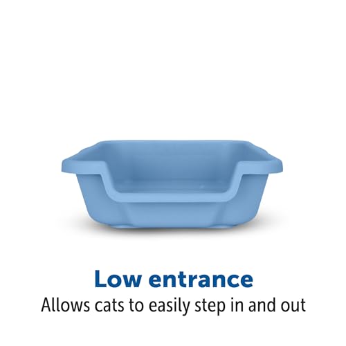 Arenero KittyGoHere para gato senior tamaño pequeño azul miniatura 4