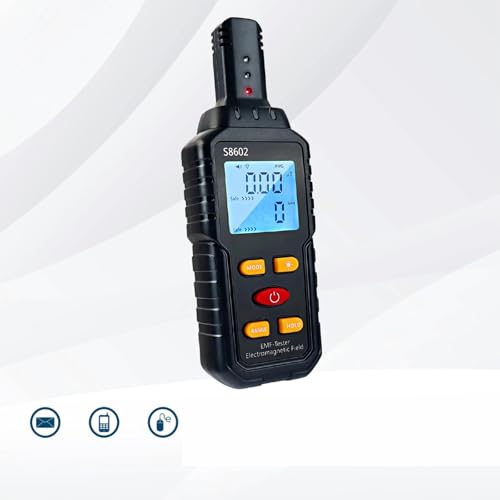 Detector de Radiación Digital S8602 3-en-1 EMF Portátil miniatura 3