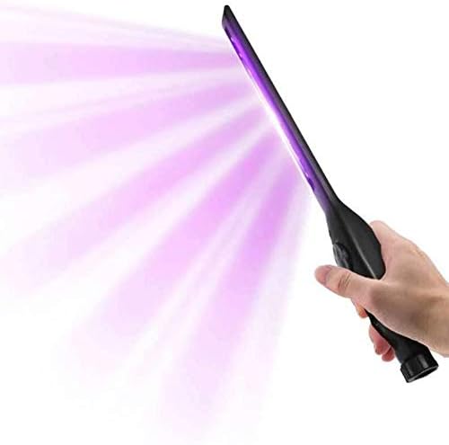 TypeBuilt Portable UV Disinfection Lamp Ultraviolet Lamp Portable Sanitizer Light Anti-Germ Rate 99.9% LED UVC Lamp for Hotel Household Wardrobe Toilet Car Pet Area