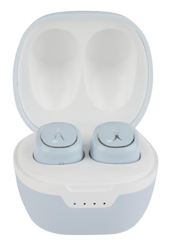 Image of Altec Lansing NanoBuds Sport 2.0, Wireless Earbuds with IP55 Waterproof & Sweatproof Rating, 32-Hour Battery, Bluetooth Multipoint, Fast Charging, AI Clear Calling, Sport Earbuds with Helix Wings