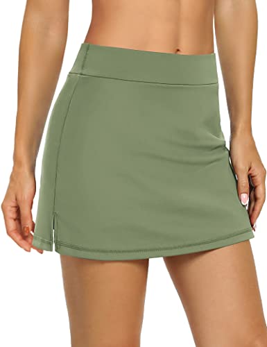 Image of LouKeith Tennis Skirts for Women Golf Athletic Activewear Skorts Mini Summer Workout Running Shorts with Pockets