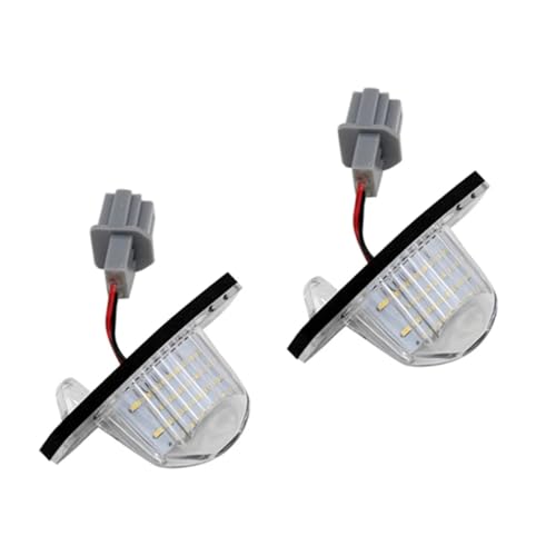 Luz LED para placa de matrícula de 18 bombillas SMD: alta visibilidad de 12V para coche Jazz o Hrv 1