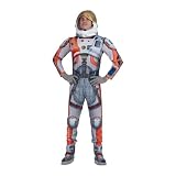 My Other Me - Disfraz Astronauta hombre talla M adulto en gris y naranja