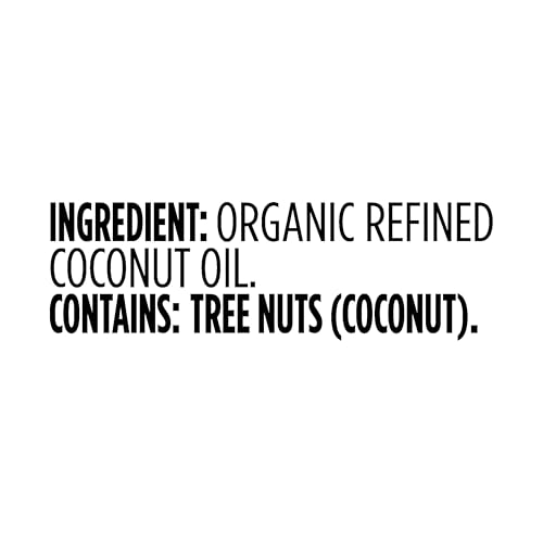 Amazon Grocery, Organic Refined Coconut Oil, 30 Fl Oz
