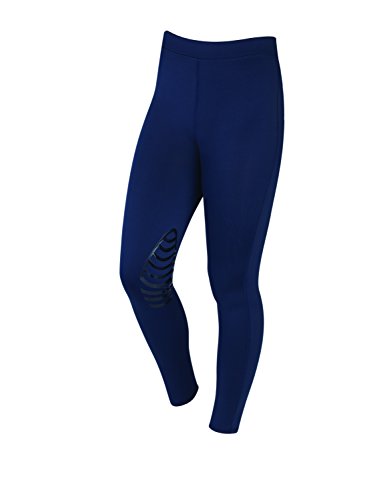 Saxon. Essential Children\'s Riding Tights, Horseback Riding Performance Pants | Navy, 8