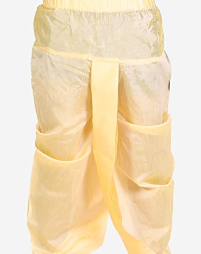 Image of Pro-Ethic Style Developer Boy's Dhoti Kurta For Kid's Silk Self Design Ethnic Wear (SG168 208)