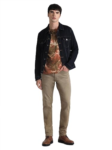 Image of JACK & JONES Men's Cotton Blend Standard Length A-Line Coat