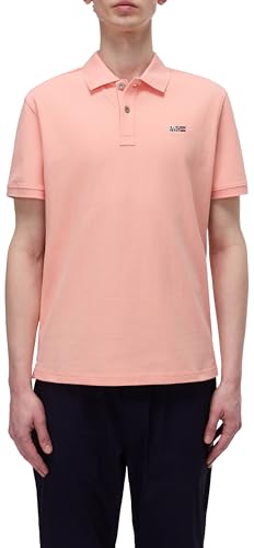 Napapijri Homme Polo à Manches Courtes Eruggy Rose 3XL