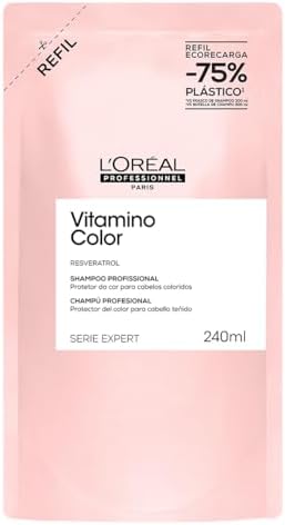 L’Oréal Professionnel | Vitamino Color Shampoo Refil | Com Resveratrol para cabelos coloridos | SERIE EXPERT | 240ml
