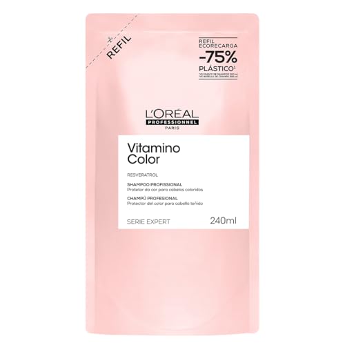 L’Oréal Professionnel | Vitamino Color Shampoo Refil | Com Resveratrol para cabelos coloridos | SERIE EXPERT | 240ml