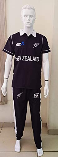 BOWLERS Newzealand ODI Half Sleeve Jersey with Trouser Set-picture-19