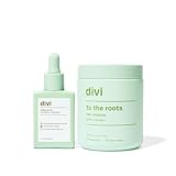 divi Hair Scalp Serum (30ml) and Hair Vitamins (30 Day Supply) Hair Bundle - For Women and Men - Revitalize and Balance Your Scalp - Nourishes and Helps Remove Product and Oil Buildup
