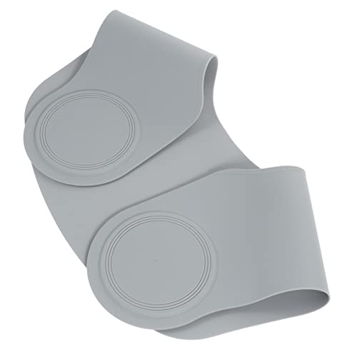 TOPPERFUN Collare per Taglio Chioma in Silicone Resistente, Tappetino da Salone per Parrucchieri, Guida per Taglio Chioma Unisex, Protezione Collo per Salone e Uso Professionale