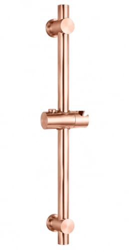 Image of AQUIEEN Sliding Rail for Hand Shower - Premium Height & Angle Adjustable Hand Shower Holder | Wall Mounted Shower Slider Bar for Home, Hotels & Luxury Bathrooms (Rose Gold)