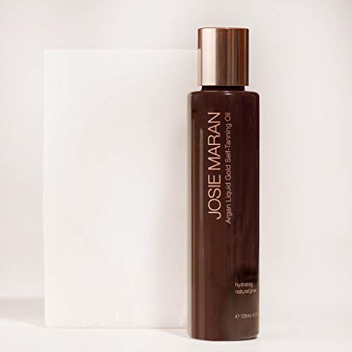 Josie Maran Argan Liquid Gold Self Tanning Body Oil - Get A Fast-Absorbing Immediate Glow with Intense Nourishment (129ml/4.3oz, Hippie Beach) - Thumbnail 2