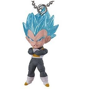 Dragon ball Z Figure Keychain Swing~UDM The Best 11~SSGSS Vegeta