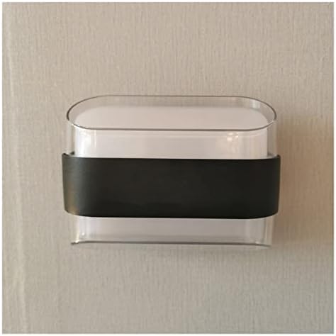 IP55 Waterproof 12W Indoor Outdoor LED Wall Light Modern ABS Mount Cube LED Garden Porch Light AC100-265V(Style 1(ABS)_12W Warm Light) image 4