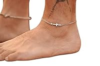 Algopix Similar Product 3 - Cross anklet for men mens anklet with