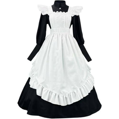 Costume de femme de ménage Lolita pour représentations de théâtre et jeux