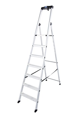 KRAUSE Stehleiter Solido, 7 Stufen, 126665