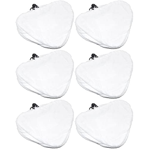 Ufixt 6 X Steam Mop Microfibre Cleaning Cloth Cover Pads Kit Fits Asda