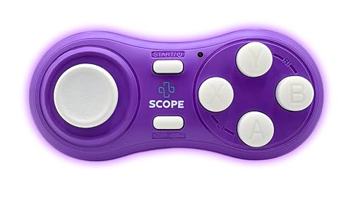 Image of Scope Remote- Remote for Anki. Customizable with Anki Add-on, Compatible with Windows, Mac, iOS, iPad, and Android. Quizlet Compatible, Anki Controller. Amethyst Purple, Plus (16-18 Hours Battery)