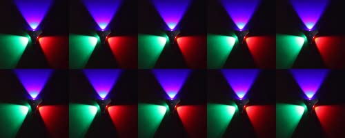 Image of Murphy 6-Watt 3 Way Up Down Outdoor LED Wall Light with Aluminium IP65 Grade Waterproof Body (Multi Color, Pack of 10)
