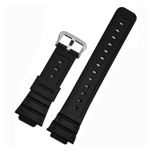 Bracelet de rechange anti-sueur 16mm noir pour Casio G-Shock DW-5600E - 4