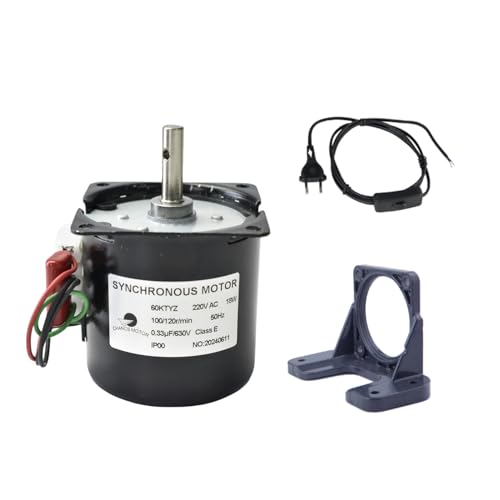 CHANC 60KTYZ Synchronous motor AC 220V 100/120RPM CW/CCW 18W for