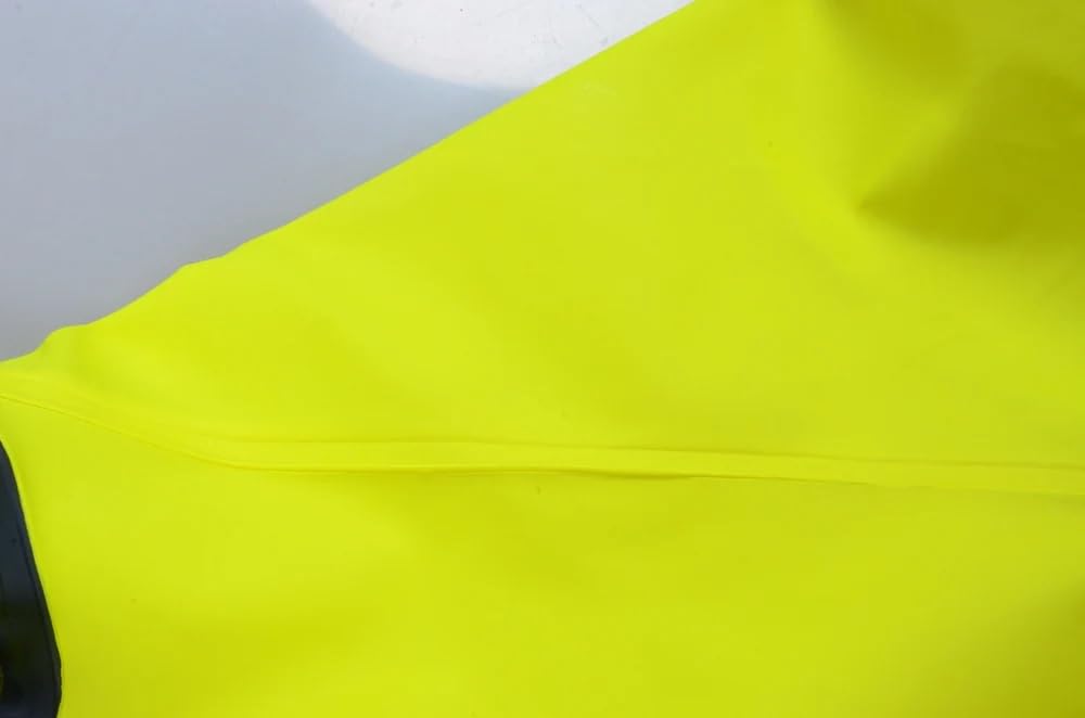 Impermeable de alta visibilidad for hombre, chaqueta reflectante de seguridad for ciclismo con correa, ropa de ciclismo impermeable. chaleco reflectante