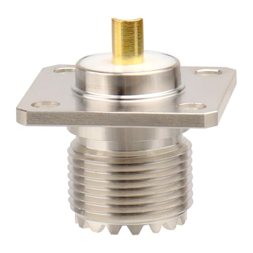 MOOKEERF Conector UHF SO239 Hembra 5 piezas miniatura 4