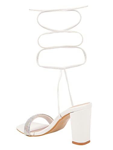 Image of TRYME Alluring and Voguish Block Heel Light Weight Comfortable & Trendy Party Heels for Girls & Women