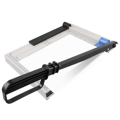 Cortador de papel, máquina de corte A4, cortador de palanca, cortador de fotos profesional A4, máquina de corte de papel, capacidad de 16 hojas. Perfecto para cardstock, cartón, artesanía y fotos Cortador de papel, máquina de corte A4, cortador de palanca, cortador de fotos profesional A4, máquina de corte de papel, capacidad de 16 hojas. Perfecto para cardstock, cartón, artesanía y fotos