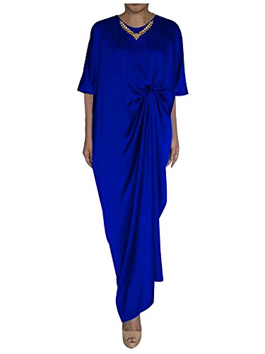Amazon.com: WUBU Kaftan Maxi Dress Evening Gowns Evening Dresses Wedding  Dress Cocktail Plus Size Royal Blue : Clothing, Shoes & Jewelry