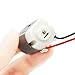 Gikfun 1V-6V DC Type 130 Micro Motor for Arduino, Hobby Projects, Robotics, STEM Kits, Drones, and Small Electronics DIY (Pack of 6PCS) EK1894