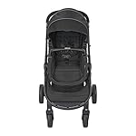 GRACO Transform 2 in 1 Kinderwagenset Kombikinderwagen mit Babywanne und Buggy in einem klein zusammenklappbar mit Regenschutz und Fußsack 0-22 kg, Black, 6EC999BLCEU, 1 Stück (1er Pack)