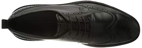 Ecco Mens St.1 Hybrid Brogue Oxford, Black, 6-6.5 Us #TOP4