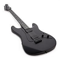 OUTSTANDING FEEL AND HEAVY TONES: The Gear4music LA Select Electric Guitar is known for its exceptional feel and ability to produce heavy tones. ALL-BLACK LOOKS: The guitar features an all-black aesthetic that gives it a striking, menacing appearance...