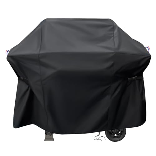Agustone Grill Cover for Weber Spirit 3-Burner E-310/E-325 Liquid Propane - Heavy Duty Waterproof UV Resistant Universal Fit 3-Burner BBQ Gas Griddle Cover All Weather Protection