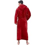 Regalo perfecto: la bata de algodón para hombre es el regalo más cálido y cómodo. Como un regalo perfecto, puedes regalársela a tu padre, hermano o novio. Cuando te pongas esta bata de baño de algodón ligero, pondrá el cuerpo en un lugar relajado y podrá disfrutar cada momento. Regala la bata de algodón para hombre como regalo del día del padre para tu gran padre