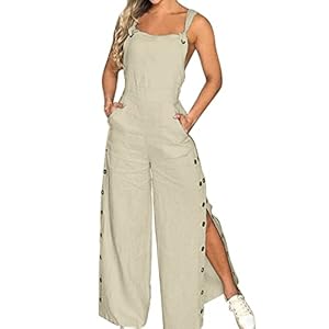 Generic Dungarees Ciążowe Szerokie Nogawki 244171072