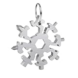 MIKKUPPA 20-in-1 Edelstahl Schneeflocken Multifunktionswerkzeug, Multi-Tool als...