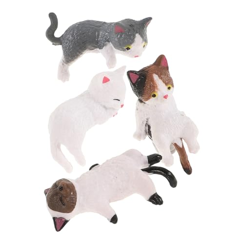 La Mejor Selección de Decoración original los mejores 10. 41 CATIEBYE 4 Piezas de Decoración para Tablero de Coche Diseño de Gato Accesorios para Interior de Coche Adornos para Espejo Retrovisor y Pantalla Central Decoración Original para...