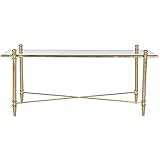 SAFAVIEH Home Collection Tait Gold Coffee Table