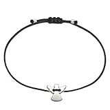 PASST JEDEM HANDGELENK - durch den praktischen Makramee Knoten ist dieses Armbändchen größenverstellbar und passt selbst sehr zarten Handgelenken