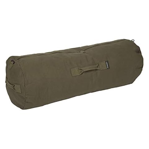 Stansport Zippered Canvas Deluxe Duffel Bag Cover