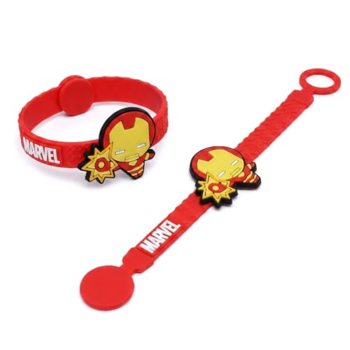 Image of Marvel Iron Man Silicone Band Rakhi | Officially Licensed | Rakhi for Boys, Bhaiya, Bhai | Raksha Bandhan Gift