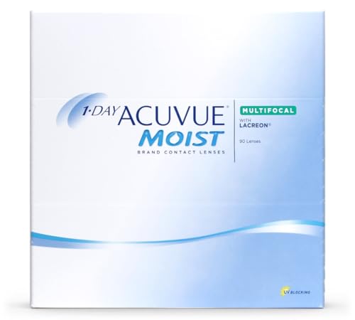 6 mejores lentillas 24 1-DAY ACUVUE® MOIST MULTIFOCAL - Reemplazo Diario - protección UV...