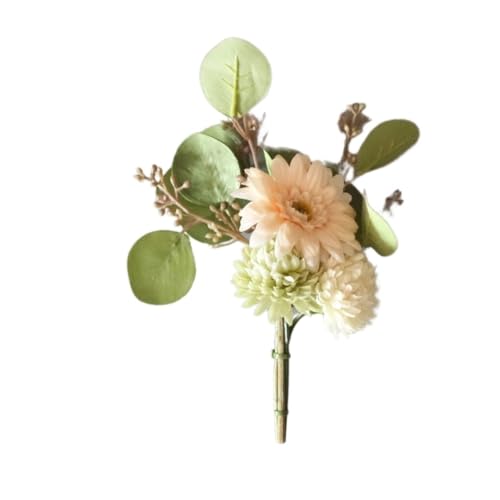 お供え 造花 メモリーズ ガーベラ ペールピンク ポンポン マム 菊 ユーカリ 仏壇用 高級 お供え花 21cm MEMORIES 仏花 枯れない お盆 お彼岸 供養 仏壇 ガーベラとポンポンマム ピンク